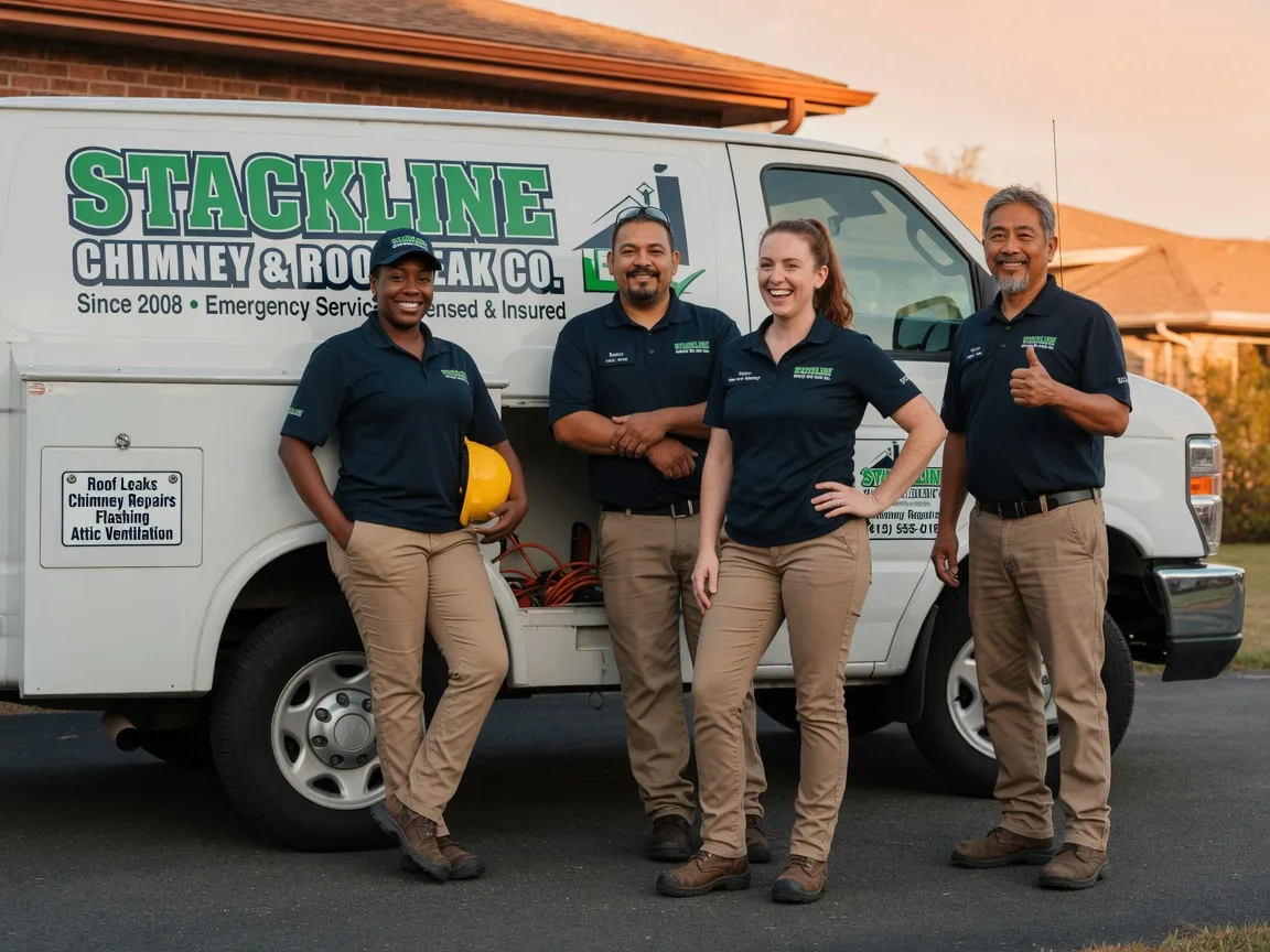 Chimney flashing repair company in Lakefield, MN
